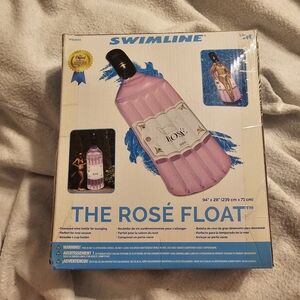 Swimline The Rose Wine Bottle Pool Float